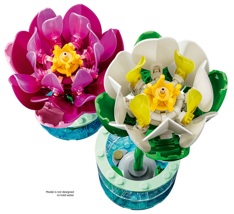Detail 1: LEGO Botanicals 11511 Seerosen