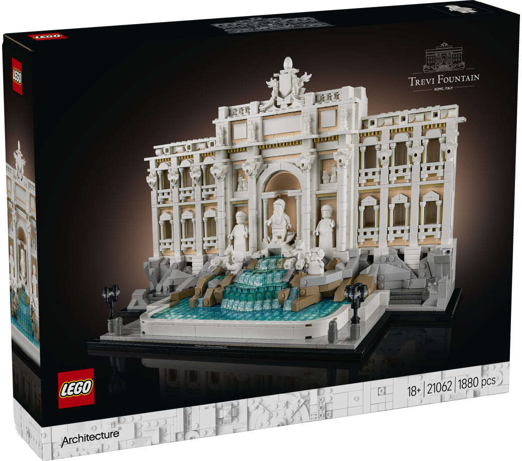 Verpackung: LEGO Architecture 21062 Trevi-Brunnen