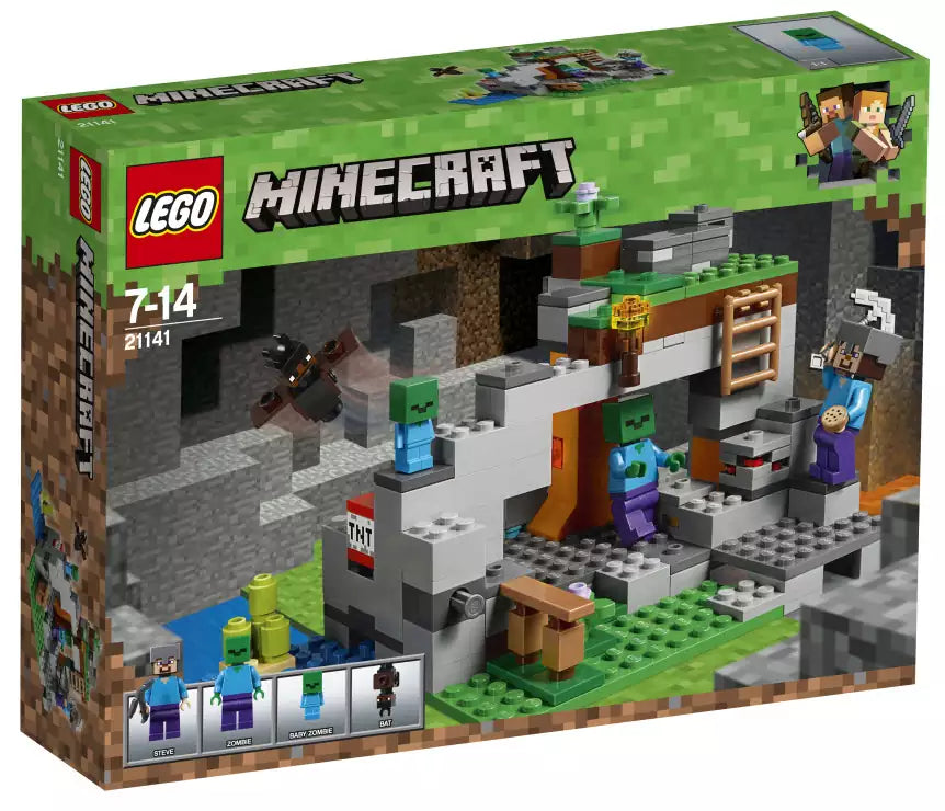 Verpackung: LEGO Minecraft 21141 Zombiehöhle