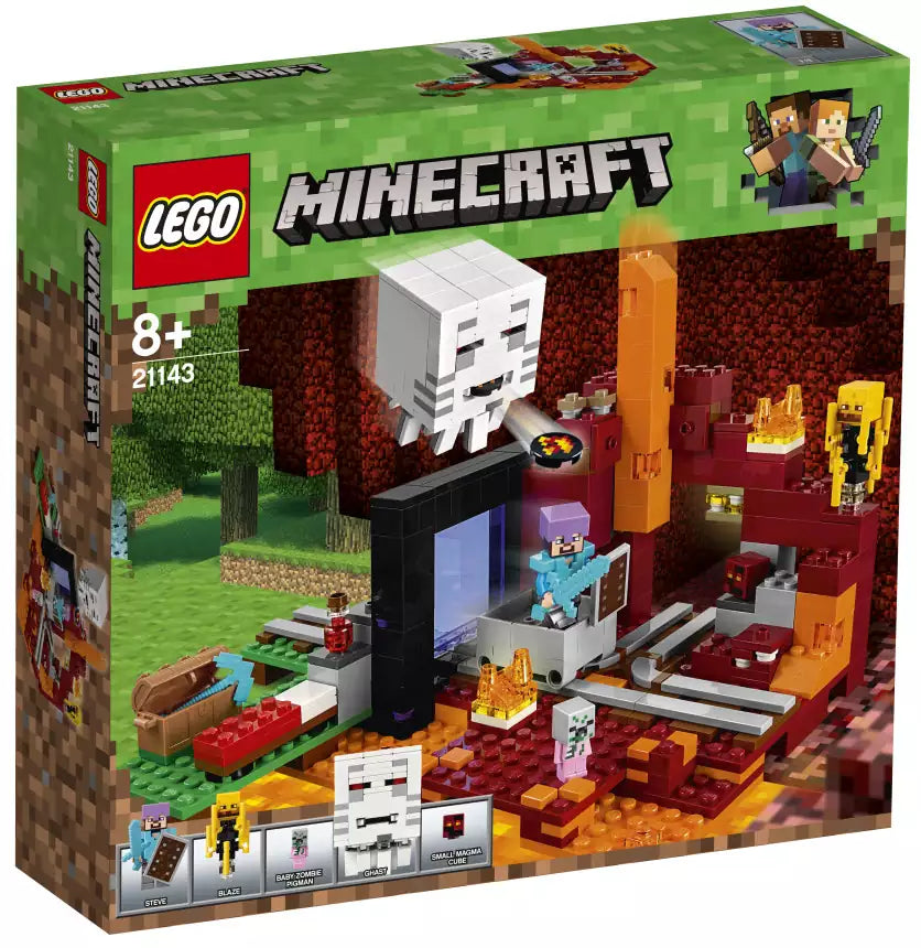 Verpackung: LEGO Minecraft 21143 Netherportal