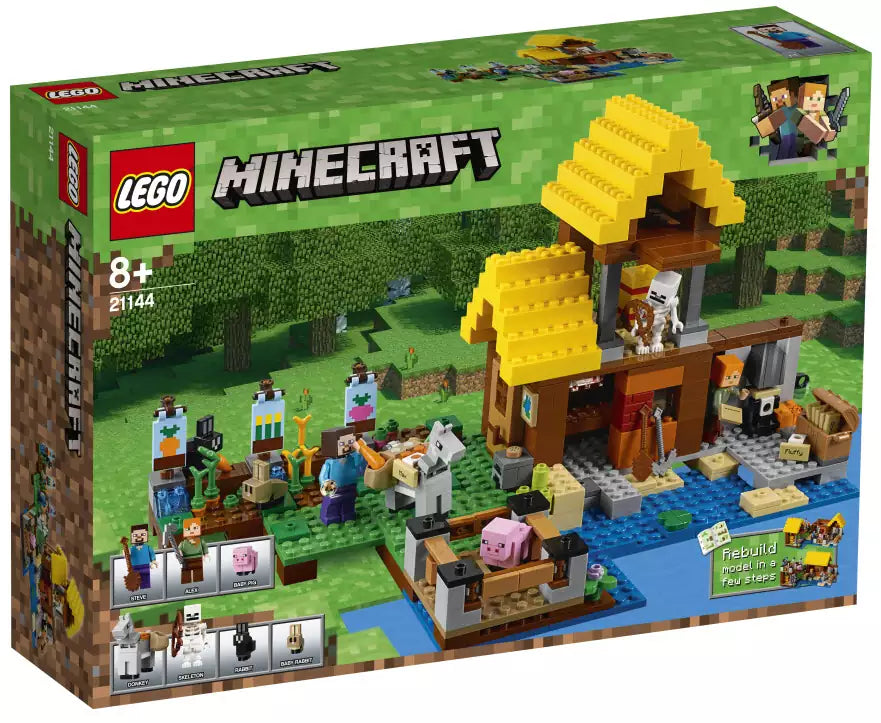 Verpackung: LEGO Minecraft 21144 Farmhäuschen