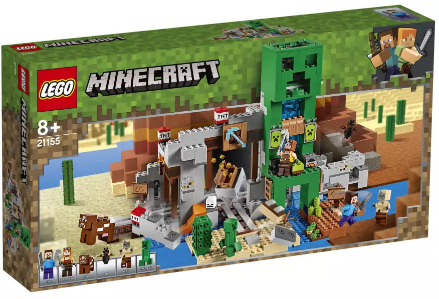 Verpackung: LEGO Minecraft 21155 Die Creeper Mine