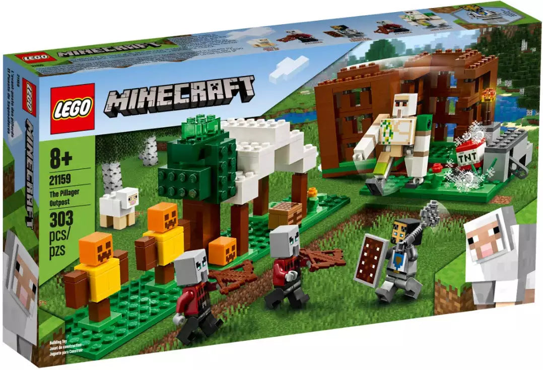 Verpackung: LEGO Minecraft 21159 Der Plünderer-Außenposten