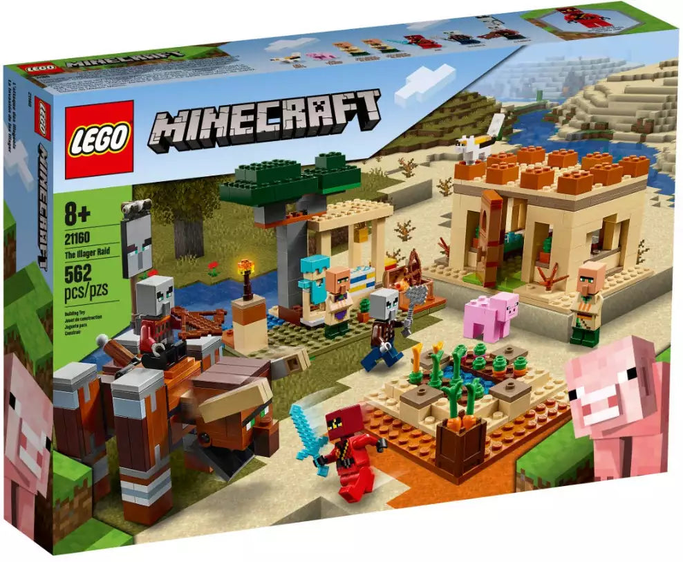 Verpackung: LEGO Minecraft 21160 Der Illager-Überfall