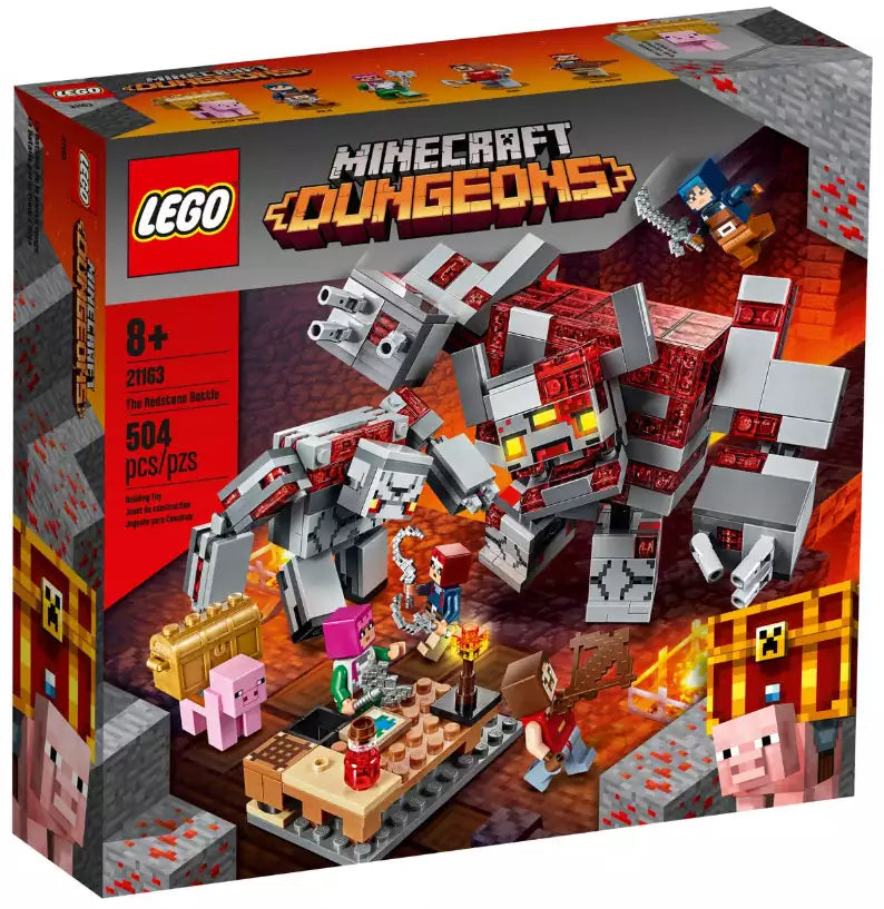 Verpackung: LEGO Minecraft 21163 Das Redstone-Kräftemessen