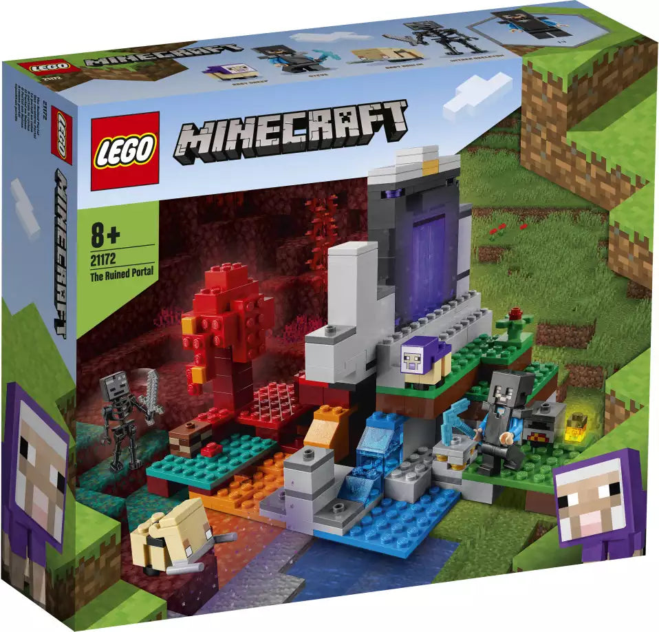 Verpackung: LEGO Minecraft 21172 Das zerstörte Portal