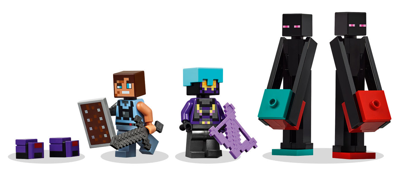 Minifiguren: LEGO Minecraft 21279 Der Enderman-Turm