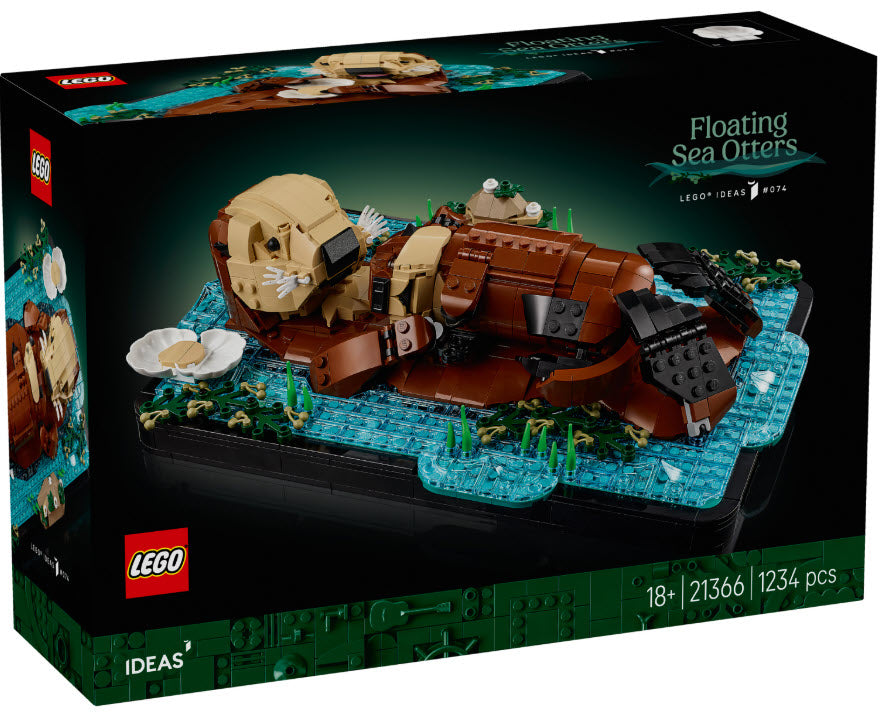 Verpackung: LEGO Ideas 21366 Schwimmende Otter