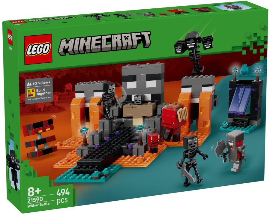 Verpackung: LEGO Minecraft 21590 Duell mit dem Wither