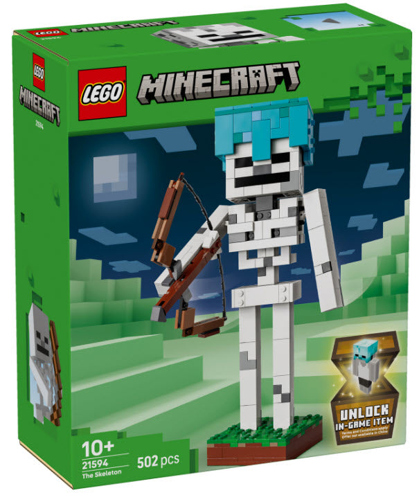 Verpackung: LEGO Minecraft 21594 Das Skelett