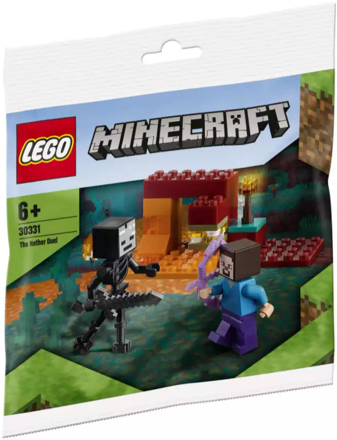 Verpackung: LEGO Minecraft 30331 Das Nether-Duell