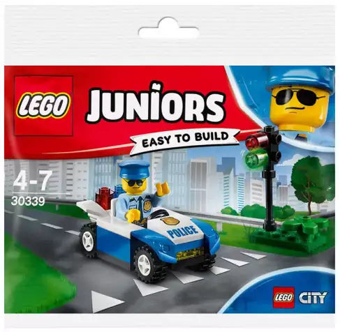 Verpackung: LEGO Juniors 30339 Polizeiauto mit Ampel