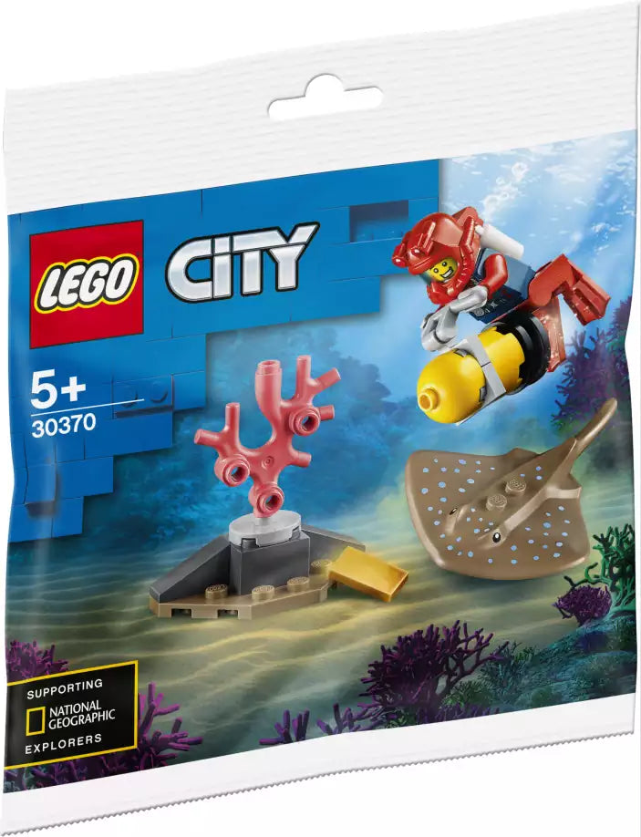 Verpackung: LEGO City 30370 Tiefseetaucher