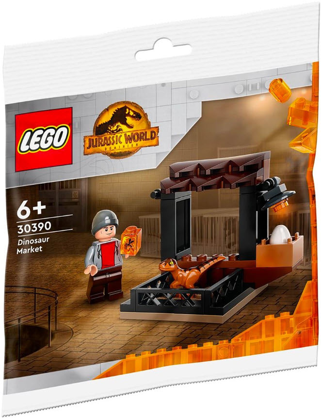 Verpackung: LEGO Jurassic World 30390 Dinosaurier-Markt