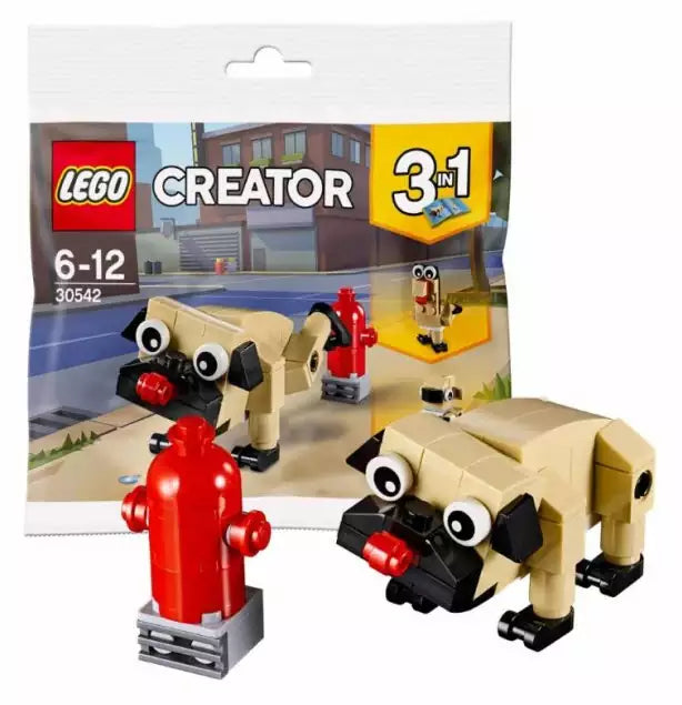 Verpackung: LEGO Creator 30542 Niedlicher Mops