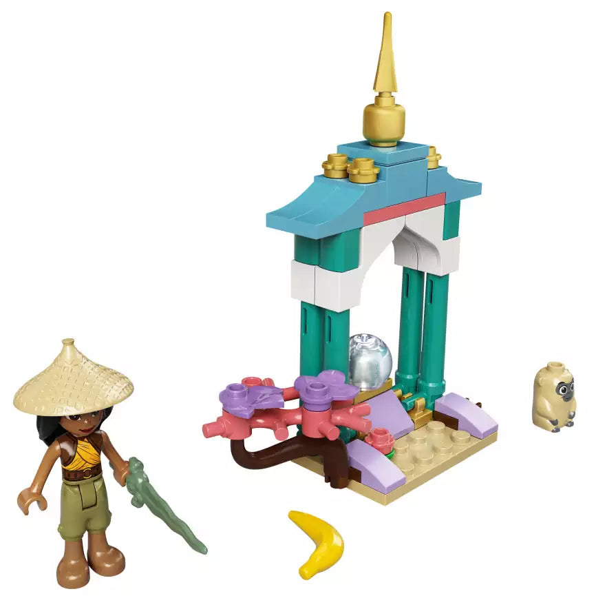 Inhalt: LEGO Disney Princess 30558 Raya und der Ongi auf Abenteuer in den Heart Lands