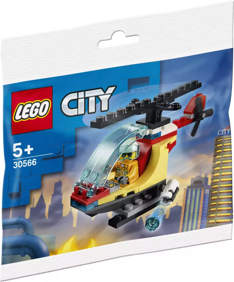 Verpackung: LEGO City 30566 Feuerwehrhubschrauber
