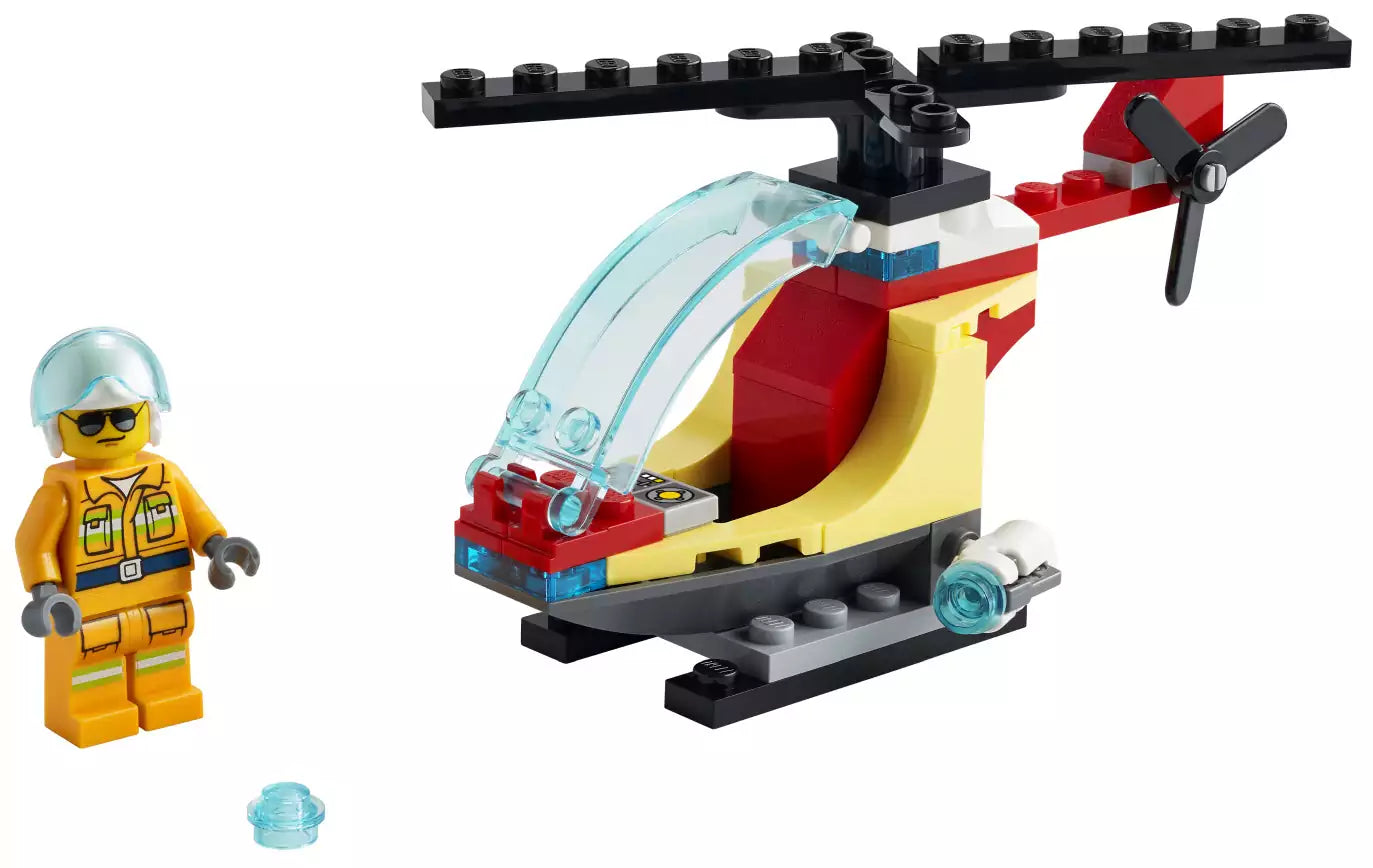 Inhalt: LEGO City 30566 Feuerwehrhubschrauber