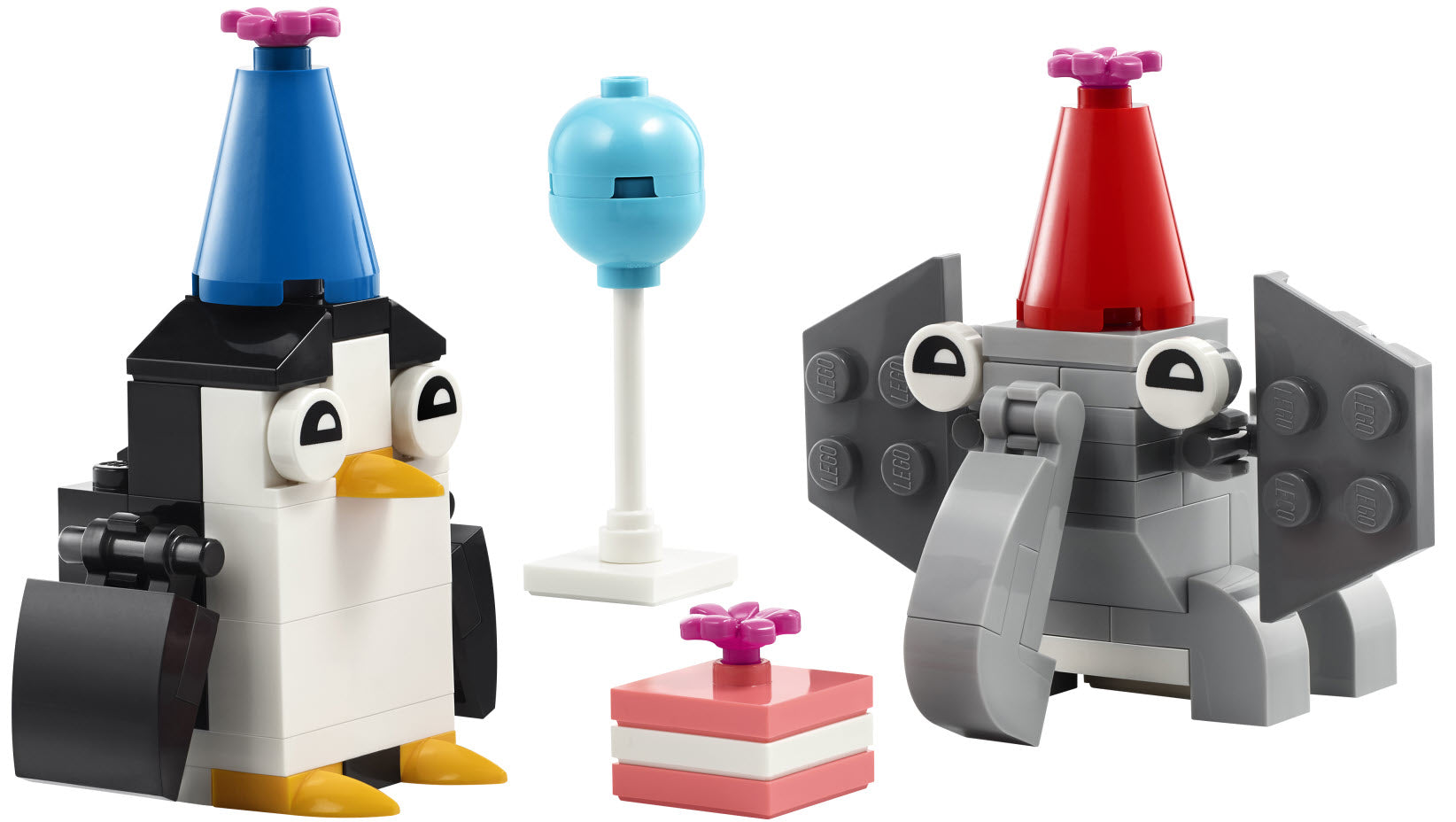 Inhalt: LEGO Creator 30667 Geburtstagsparty der Tiere