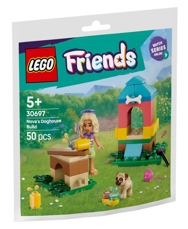 Verpackung: LEGO Friends 30697 Novas selbstgebaute Hundehütte
