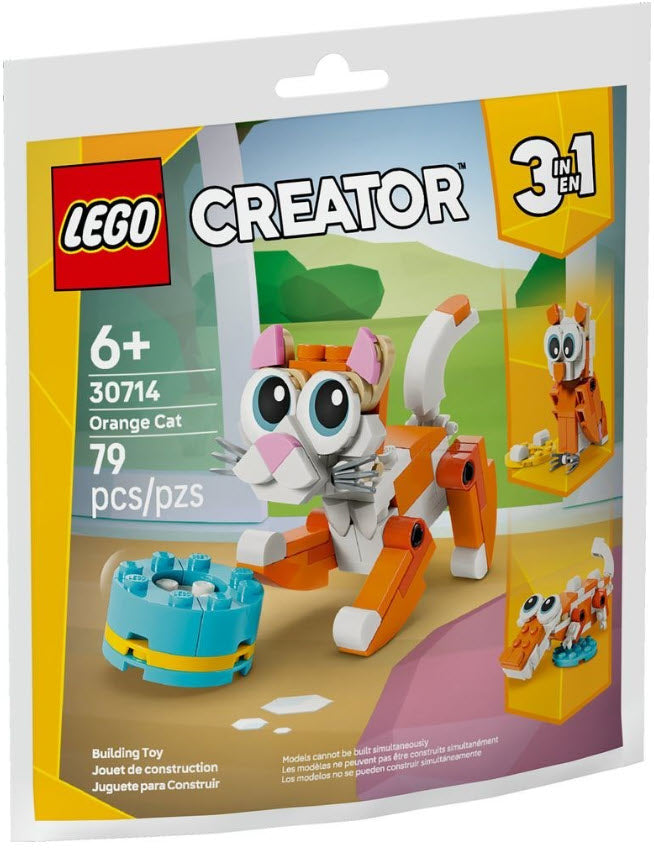 Verpackung: LEGO Creator 30714 Orange Katze