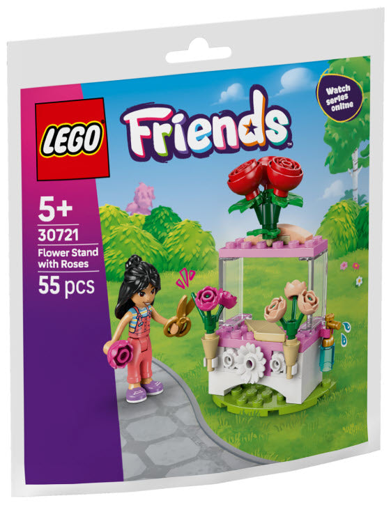 Verpackung: LEGO Friends 30721 Blumenstand mit Rosen