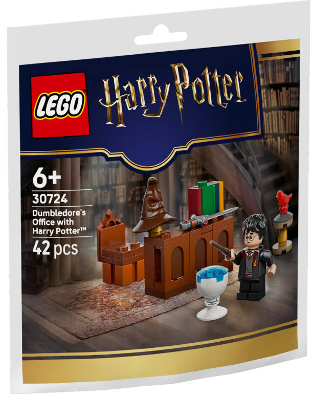 Verpackung: LEGO Harry Potter 30724 Dumbledores Büro mit Harry Potter