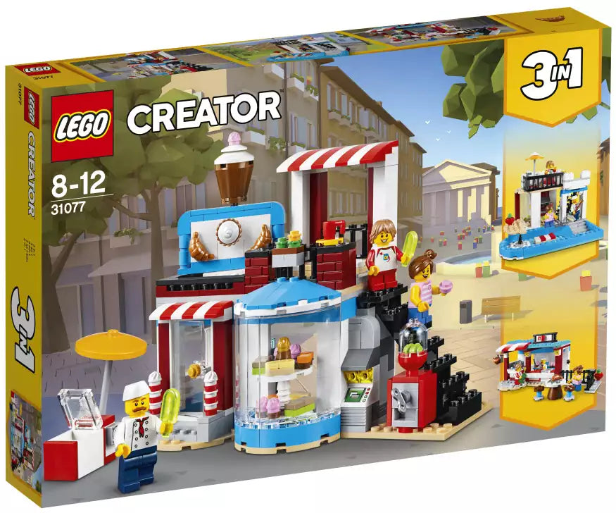 Verpackung: LEGO Creator 31077 Modulares Zuckerhaus
