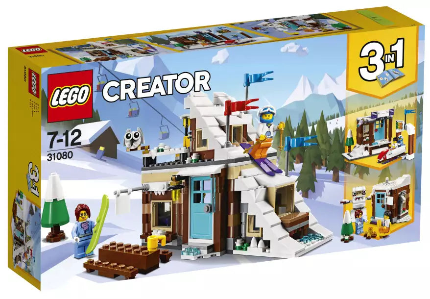 Verpackung: LEGO Creator 31080 Modulares Wintersportparadies