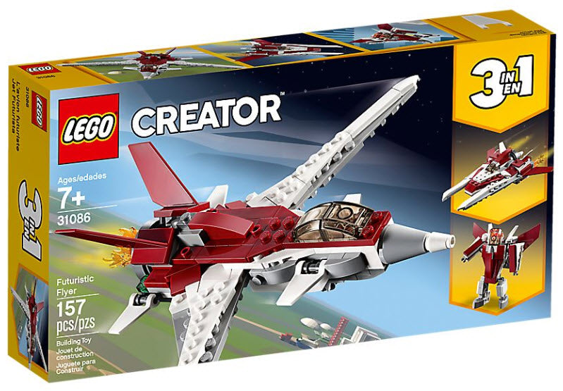 Verpackung: LEGO Creator 31086 Flugzeug der Zukunft