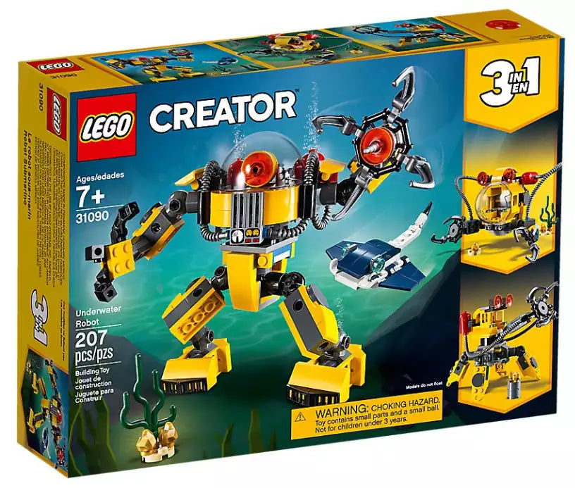 Verpackung: LEGO Creator 31090 Unterwasser-Roboter
