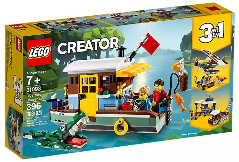 Verpackung: LEGO Creator 31093 Hausboot