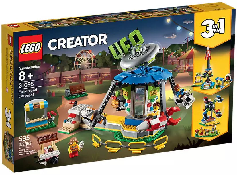 Verpackung: LEGO Creator 31095 Jahrmarktkarussell