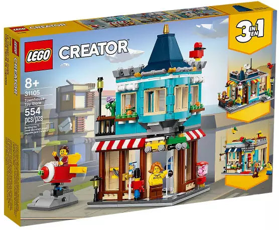 Verpackung: LEGO Creator 31105 Spielzeugladen im Stadthaus