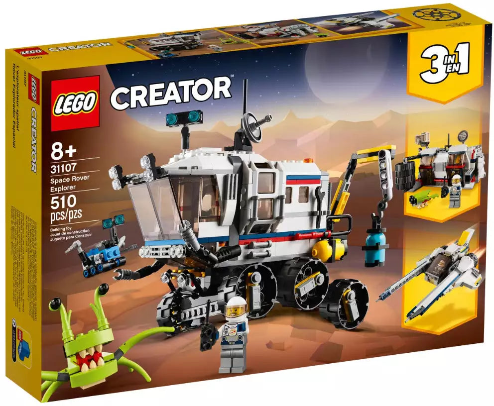 Verpackung: LEGO Creator 31107 Planeten Erkundungs-Rover