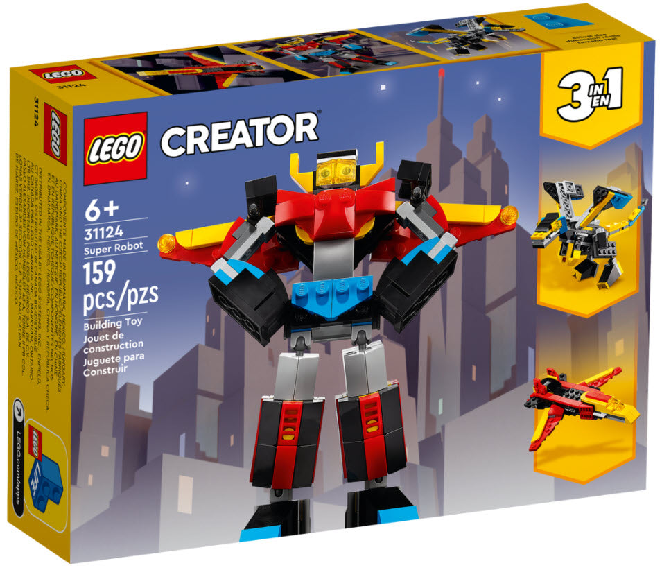 Verpackung: LEGO Creator 31124 Super-Mech
