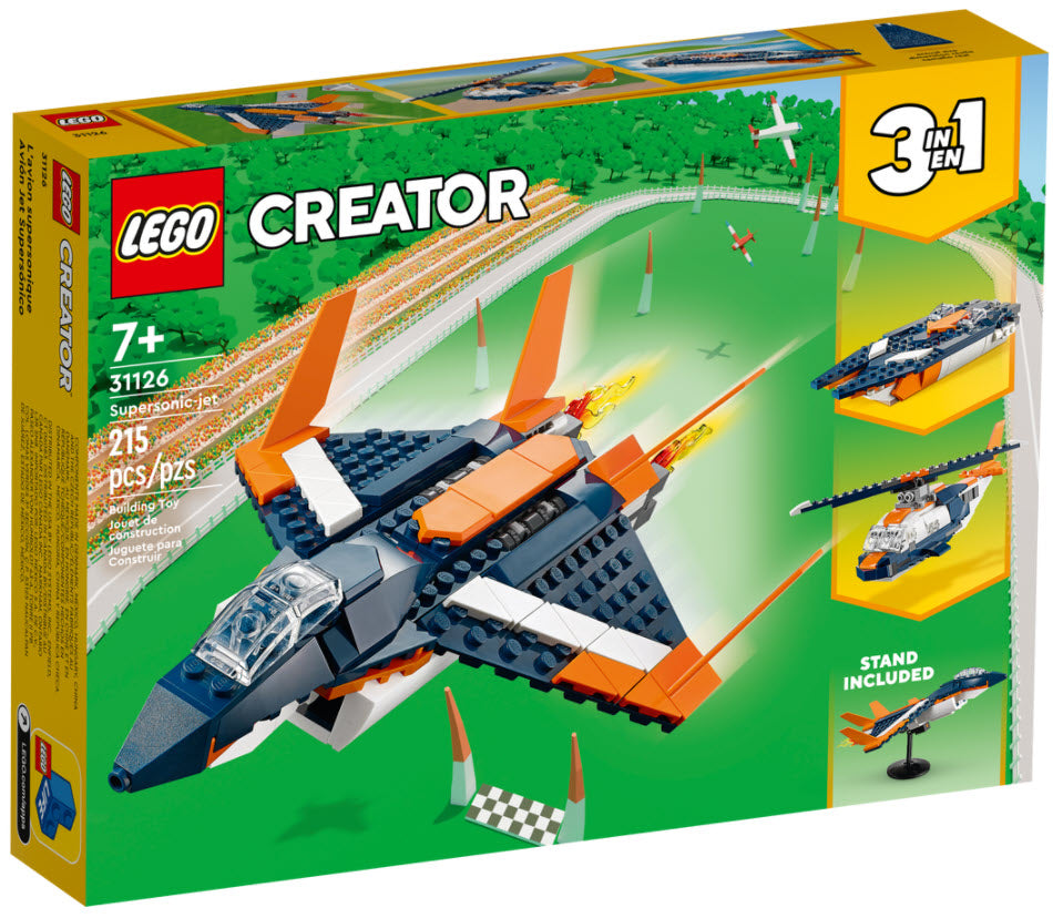 Verpackung: LEGO Creator 31126 Überschalljet