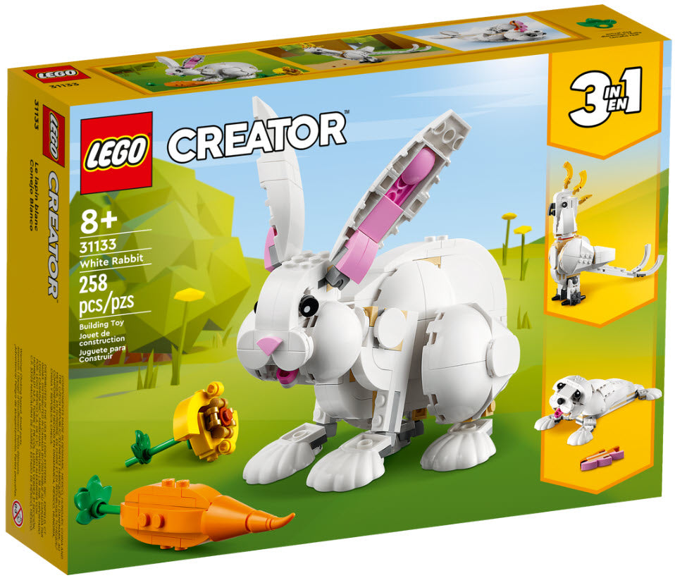 Verpackung: LEGO Creator 31133 Weißer Hase