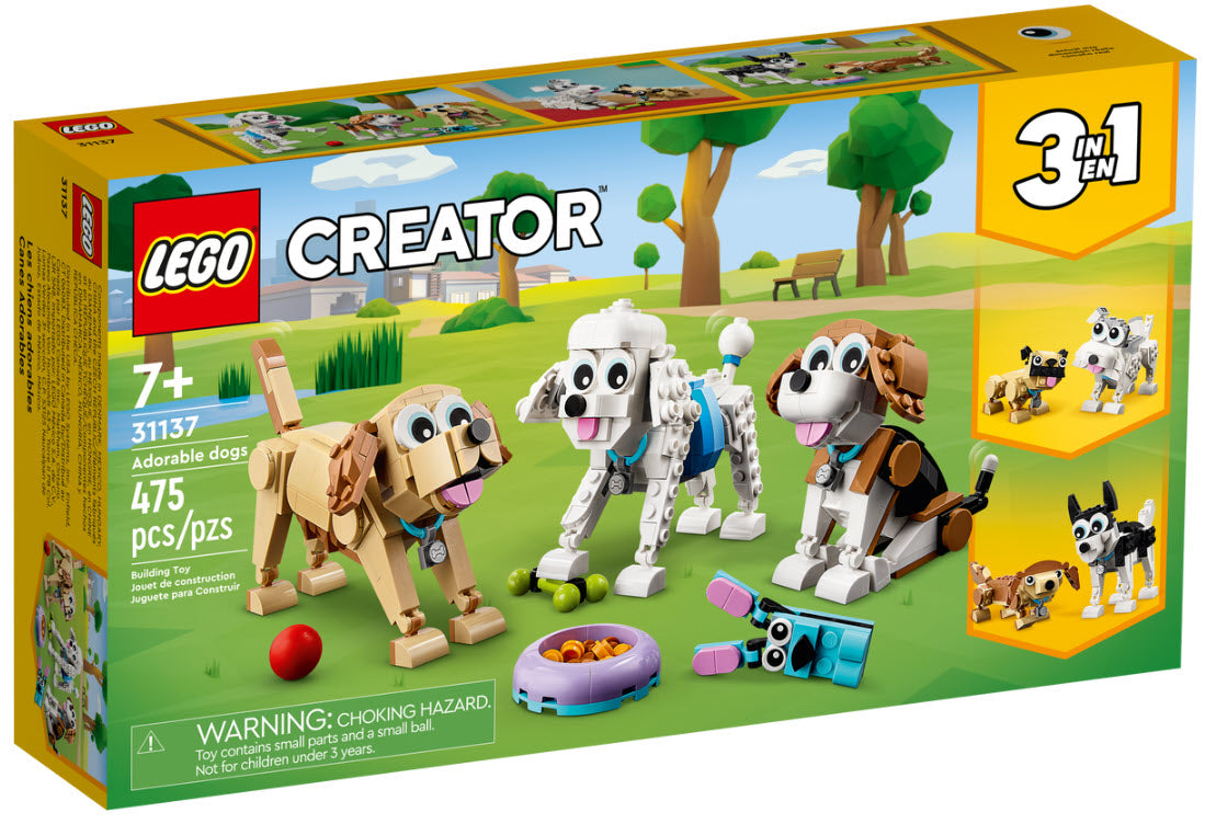 Verpackung: LEGO Creator 31137 Niedliche Hunde