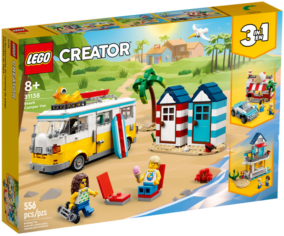 Verpackung: LEGO Creator 31138 Strandcampingbus