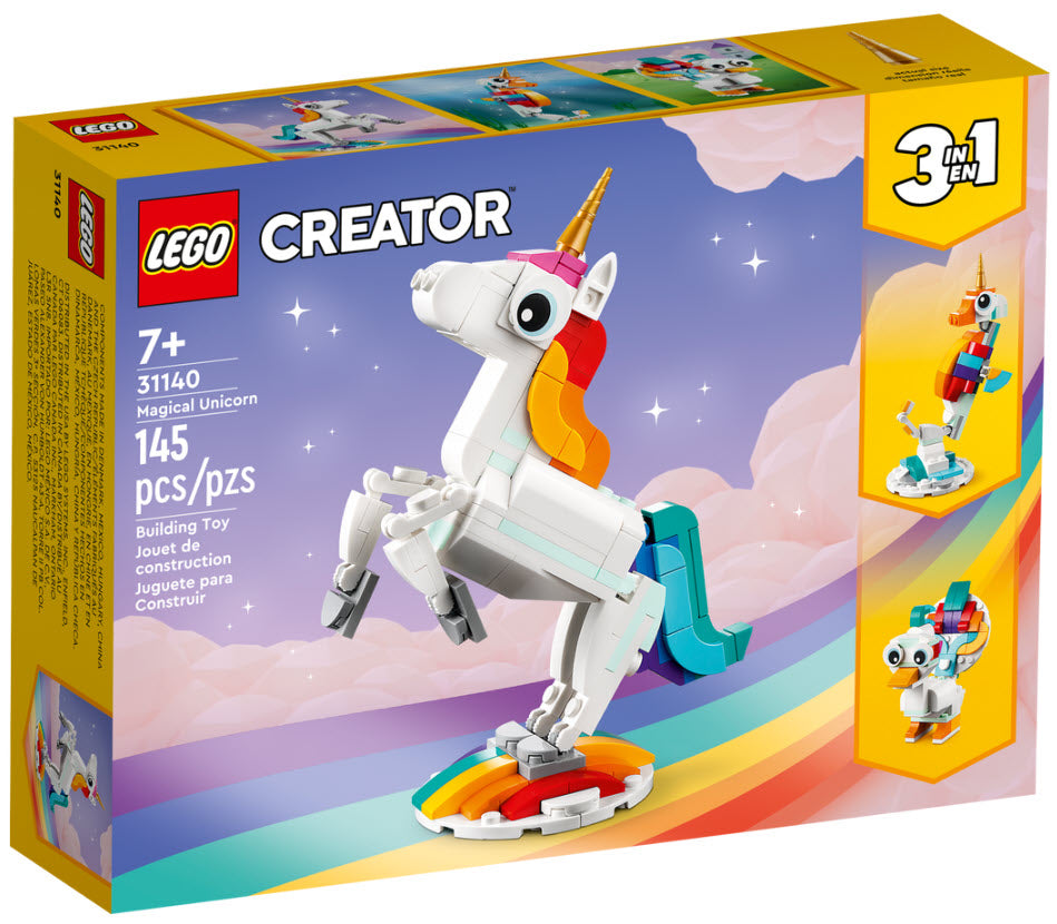 Verpackung: LEGO Creator 31140 Magisches Einhorn