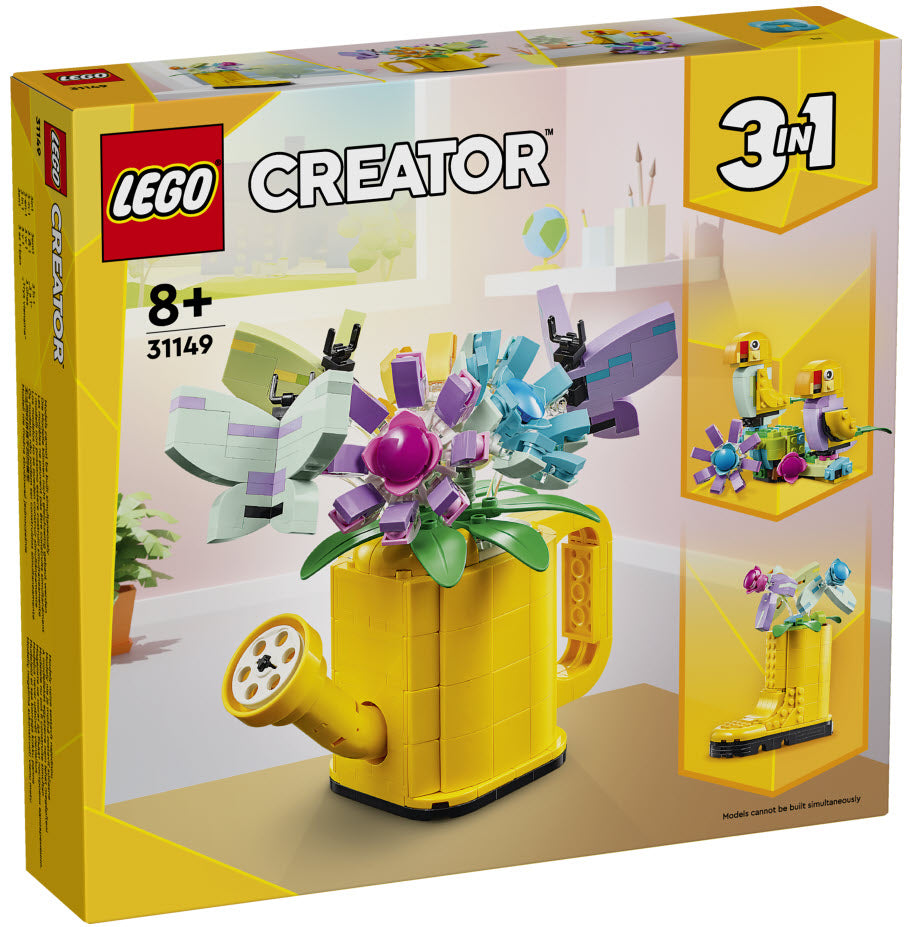 Verpackung: LEGO Creator 31149 Gießkanne mit Blumen