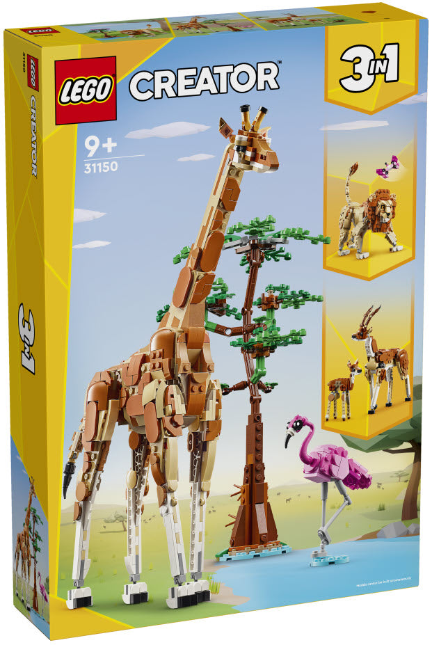 Verpackung: LEGO Creator 31150 Tiersafari