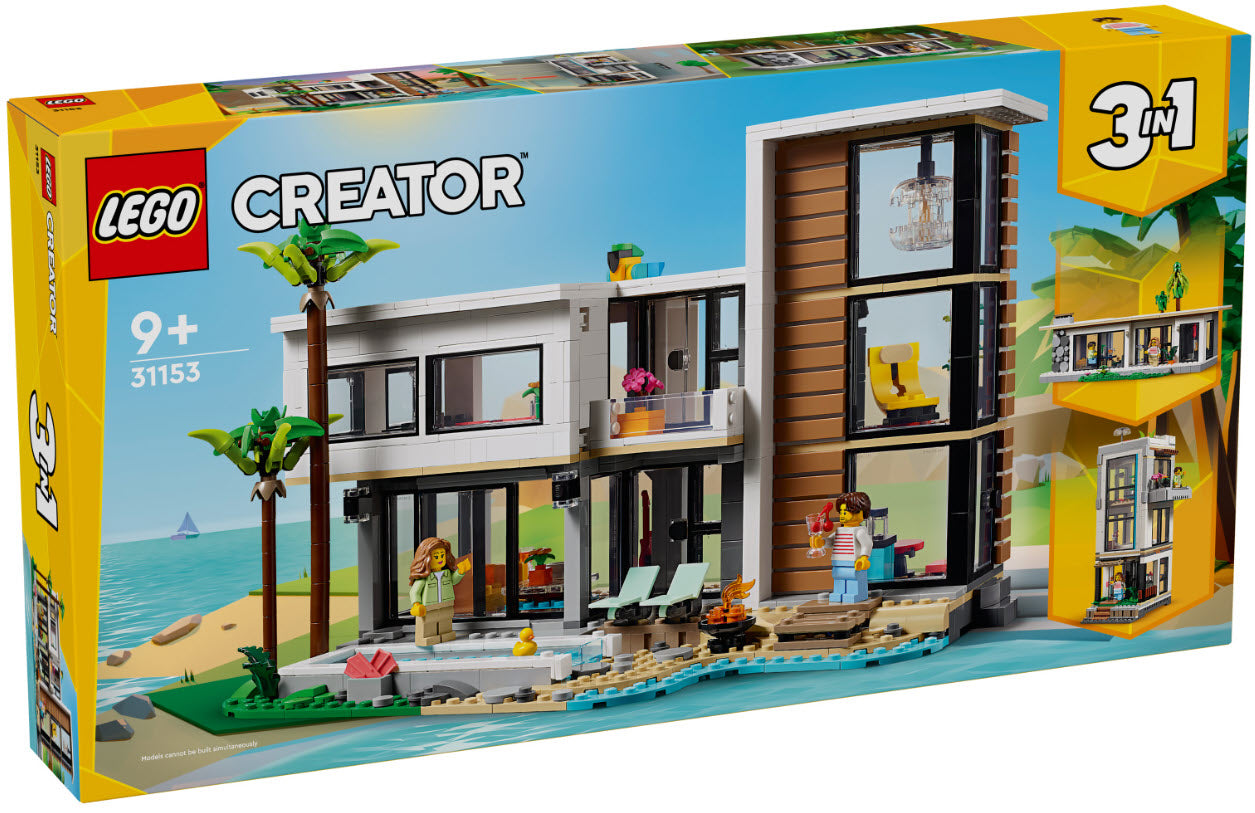 Verpackung: LEGO Creator 31153 Modernes Haus