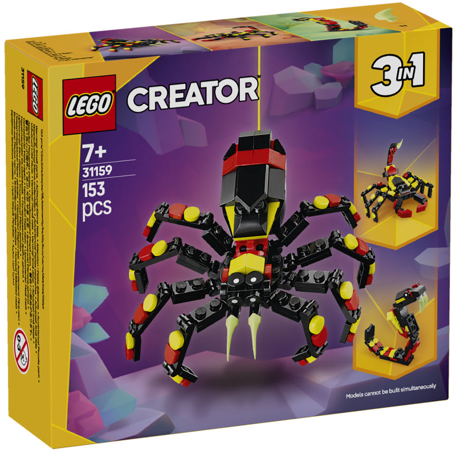 Verpackung: LEGO Creator 31159 Wilde Tiere: Überraschungsspinne