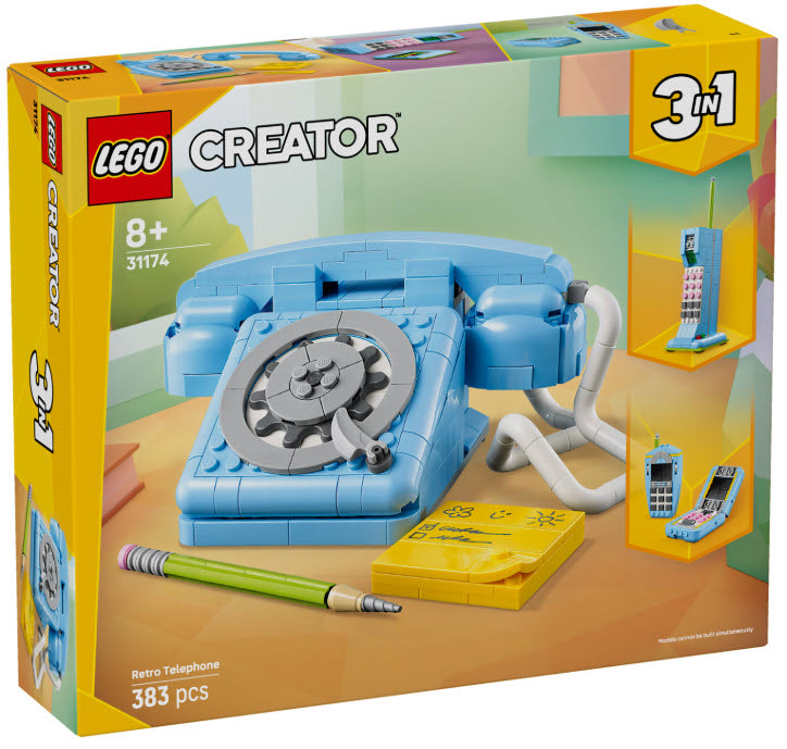 Verpackung: LEGO Creator 31174 Retro-Telefon