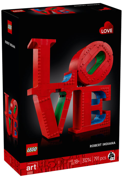 Verpackung: LEGO Art 31214 LOVE