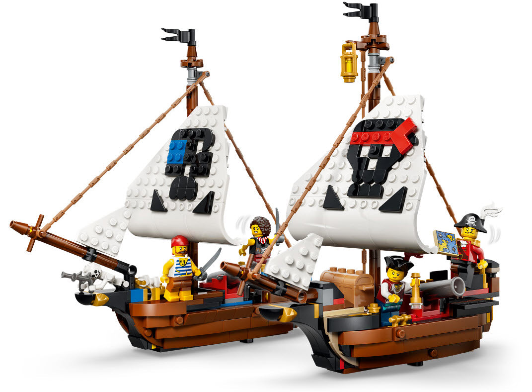 Alternativmodell 2: LEGO Creator 31387 Legendäres Piratenschiff