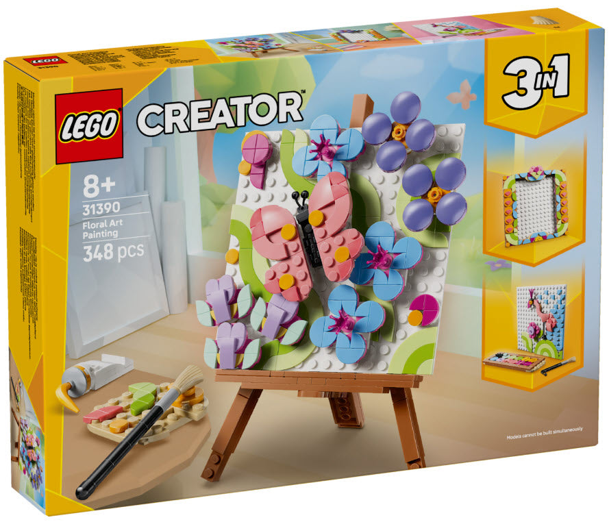 Verpackung: LEGO Creator 31390 Deko-Blumengemälde