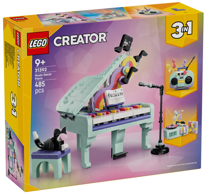 Verpackung: LEGO Creator 31392 Deko-Klavier mit Katze